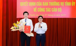 Tỉnh ủy Nghệ An có tân Chánh văn phòng