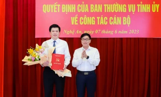 Tỉnh ủy Nghệ An có tân Chánh văn phòng