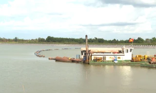 Sắp vận hành hồ chứa nước ngọt lớn nhất Cà Mau