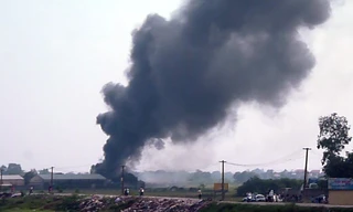 Khu vực xảy ra vụ cháy