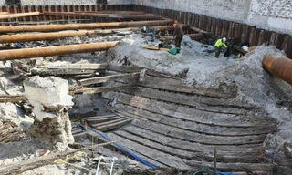 Bất ngờ phát hiện tàu cổ 700 tuổi còn nguyên vẹn dưới lòng thành phố