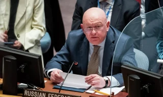 Đại sứ Nga tại Liên hợp quốc Vasily Nebenzia. Ảnh: Sputnik