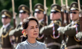 Cố vấn Nhà nước Myanmar Aung San Suu Kyi. (Ảnh: SBS)
