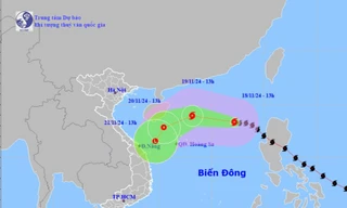 Các địa phương từ Quảng Ninh đến Bình Thuận theo dõi chặt chẽ các biến thể của bão Manyi