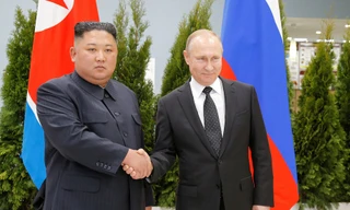 Tổng thống Putin chào đón Chủ tịch Kim trong chuyến thăm lịch sử đến Nga