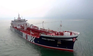 Tàu chở dầu Stena Impero. Ảnh: Al Arabya