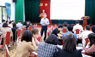 Tập huấn thúc đẩy bình đẳng giới trong lĩnh vực chính trị
