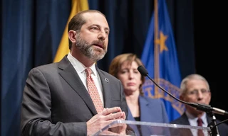 Bộ trưởng Y tế Mỹ Alex Azar. Ảnh: POLITICO