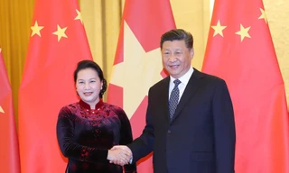 Chủ tịch Quốc hội hội kiến với các nhà lãnh đạo Trung Quốc