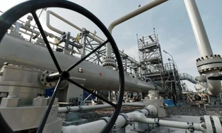 Hệ thống đường ống Dòng chảy phương Bắc 2 phần trên đất liền của Nga. Ảnh: SPUTNIK NEWS