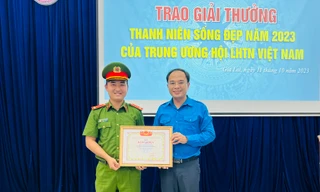 Đề cử Giải thưởng Gương mặt trẻ Việt Nam tiêu biểu 2023: Lê Tuấn Thành