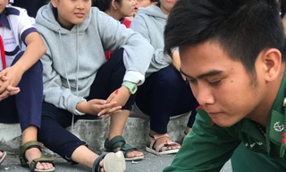 Trải nghiệm 1 ngày là chiến sỹ Biên phòng