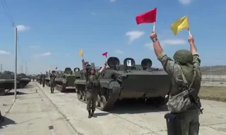 Tổng thống Putin bất ngờ kiểm tra hàng loạt đơn vị quân đội Nga