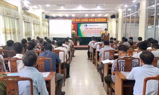 Quang cảnh buổi tập huấn