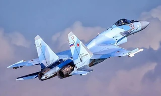 Siêu tiêm kích Su-35S gia nhập quân đội Nga giữa lúc căng thẳng với Ukraine
