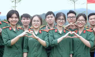 Thanh niên, phụ nữ Học viện Quân y luôn xung kích đi đầu 