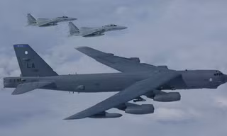 Những chiếc máy bay B-52 của Mỹ. Ảnh: Không quân Mỹ