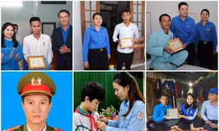 Những gương mặt được trao huy hiệu 'Tuổi trẻ dũng cảm' trong năm qua