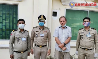 Du khách Mỹ đã bị bắt sau hành động kể trên