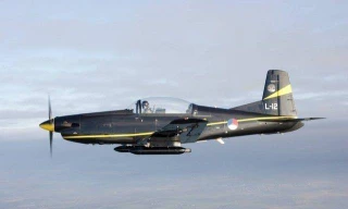 Máy bay huấn luyện Pilatus PC-7 của Không quân Hà Lan