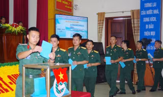 Xây dựng hình mẫu thanh niên Sư đoàn 324 lý tưởng đẹp - trách nhiệm cao