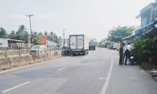 Hiện trường vụ án mạng.