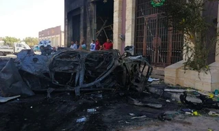 Quang cảnh nơi diễn ra vụ việc.Ảnh: Reuters