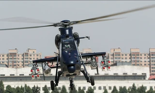 Máy bay trực thăng tấn công Z-19 của Trung Quốc. Ảnh: Reuters