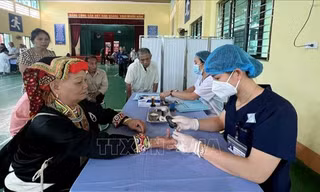 Thái Nguyên quan tâm sức khỏe người cao tuổi vùng đồng bào dân tộc thiểu số