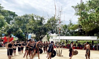 600 nghệ nhân tham gia Hội thi Cồng chiêng huyện Mang Yang, Gia Lai