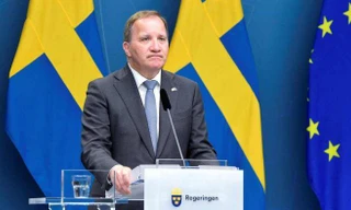 Thủ tướng Thụy Điển Stefan Lofven. Ảnh: Reuters