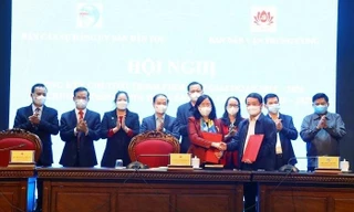 Ban cán sự đảng Ủy ban Dân tộc và Ban Dân vận Trung ương ký kết Chương trình phối hợp công tác