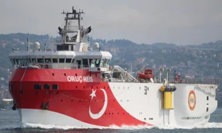 Tàu Thổ Nhĩ Kỳ. Ảnh: Reuters.