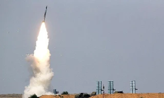 Một cuộc thử nghiệm của hệ thống phòng không S-400. Ảnh minh họa: TASS