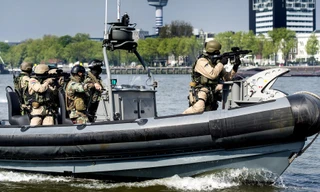 Thủy quân lục chiến Anh. Ảnh: AFP