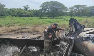Quân đội Venezuela bắn rơi máy bay chở ma túy mang số hiệu Mỹ