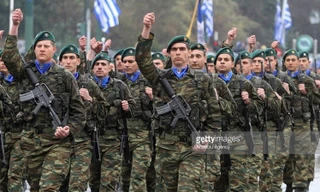 Binh lính Hy Lạp. Ảnh: Getty