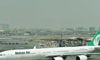 Một máy bay hành khách của hãng Mahan Air (Iran).