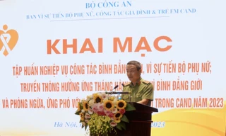 Tập huấn nâng cao nghiệp vụ công tác bình đẳng giới trong CAND