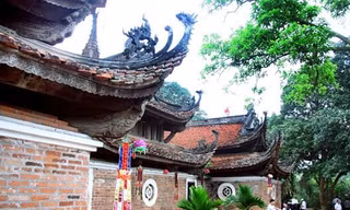 Một góc chùa Tây Phương