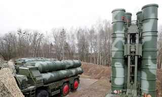 Hệ thống phòng không S-400. Ảnh: Sputnik