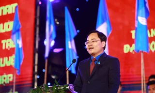 Chủ tịch Ủy ban Trung ương Hội Liên hiệp thanh niên Việt Nam khóa VIII Nguyễn Anh Tuấn. Ảnh: Đức Văn