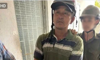 Triều lúc bị bắt.