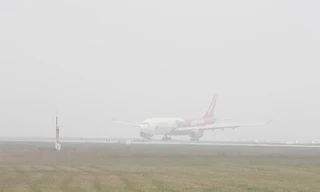 Sương mù 'phong tỏa' loạt chuyến bay đến/đi từ Thanh Hóa 