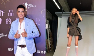 'Ông trùm nhà đất của showbiz xứ Cảng thơm' lộ diện phủ nhận tin 'ái nữ' hẹn hò 'Rich kid'