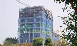 Quá thời hạn xử lý, cao ốc 9 tầng xây trái phép ở Đồi Vua vẫn 'bình yên'