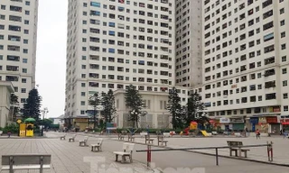 Chung cư HH Linh Đàm, phường Hoàng Liệt (quận Hoàng Mai, Hà Nội), nơi xảy ra vụ việc.