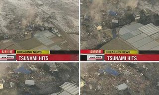 Những hình ảnh đáng sợ về động đất, sóng thần - phần hai