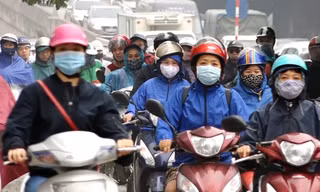 Ô nhiễm không khí Hà Nội vẫn ở mức cao