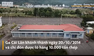 Ga đường sắt 5 năm không có bóng tàu